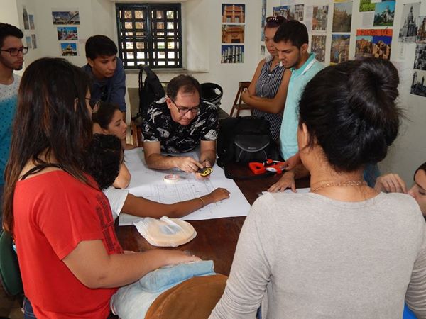 waldemar arraes curso arquitetura na sala 1